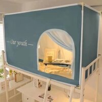 Màn Chống Muỗi Che Nắng Ký Túc Xá Sinh Viên Đại Học Tích Hợp Với Giá Đỡ, Cửa Trước Và Cửa Sau Hai Cửa, Màn Chống Muỗi Đặ