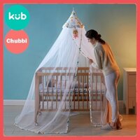 ✱◙Màn Chống Muỗi Cho Cũi Em Bé Bao Phủ 360o Vải Mềm Mát Mịn Màng Điều Chỉnh Độ Cao Dễ Dàng Di Chuyển