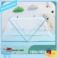 Màn chống muỗi dành cho người lớn mới, có thể gập lại 190 x 160 x 80 cm - King's Garden