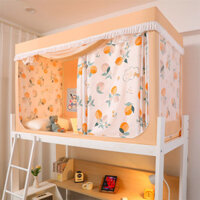 Màn Chống Muỗi Ký Túc Xá Sinh Viên Dòng Nhỏ Tươi, Rèm Giường Che Nắng Mạnh, Rèm Giường Tầng Phòng Ngủ Tích Hợp Cho Sinh