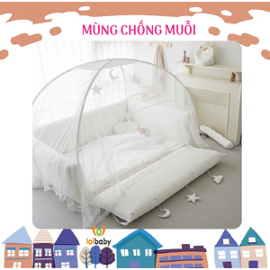 Màn chống muỗi Lolbaby - cỡ lớn, vải nhám