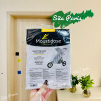 Màn chống muỗi Parasidose Mosquitoes che xe đẩy chống muỗi, côn trùng cho bé, hàng nội địa pháp_Sữa Paris Aderma