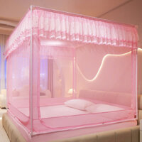 Màn chống ngã cho bé, màn khung không khoan tường 2 cửa khóa