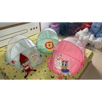 Màn chụp cho bé gấp gọn hình thú VẢI dùng cho giường và nôi cũi