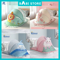 Màn chụp cho bé gấp gọn, mùng chụp cho bé chống muỗi cỡ lớn Kiluta - Babi Store