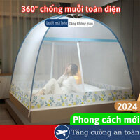 Màn Chụp Chống Muỗi Cho Gia Đình Chicbabe Mùng Chụp Tự Bung Cửa Đôi Cao Cấp Gấp Mở Dễ Dàng 2 Size 1m5x2m 1m8x2m