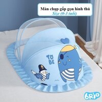 Màn chụp gấp gọn, chống muỗi cho bé sơ sinh