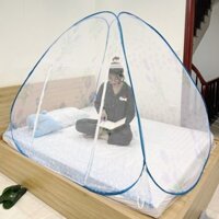 Màn Chụp Gấp Gọn Đỉnh Chóp Cao Cấp Kinh Bắc - Mùng Ngủ Chống Muỗi Tự Bung Xếp Gọn Mới 2025