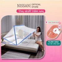 Màn chụp gập gọn Khung Xếp INOX Mùng chụp thông minh Màn ngủ mùng tuyn 1m4 1m6 1m8 2m2