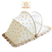 Màn chụp tự bung Bermy hoạ tiết Vintage cho trẻ sơ sinh, an toàn tuyệt đối 60x120cm