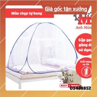 Màn chụp tự bung cao cấp 1m8x2m, màn chụp người lớn, vải lưới siêu bền, dễ vệ sinh