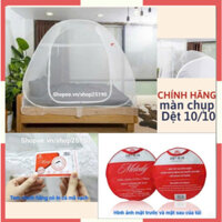 Màn Chụp Tự Bung Đỉnh Rộng Melody Dệt 10/10 Đủ Size 1,2m / 1,6m / 1,8m / 2,2m, Mùng Màn Chụp Tự Bung