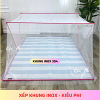 Màn chụp tự bung gấp gọn màn xếp thông minh cao cấp, mùng ngủ chống muỗi gấp gọn dễ sử dụng tiện lợi