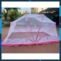 Màn chụp tự bung khung xếp người lớn cao cấp chống muỗi - Mùng chụp tự bung gấp gọn tiện dụng thông minh