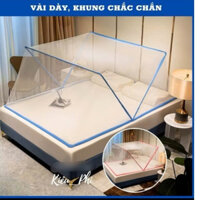 Màn chụp tự bung khung xếp ⚡LOẠI 1 ⚡gấp gọn tiện dụng, Mùng chụp tự bung người lớn thông minh ETAMI