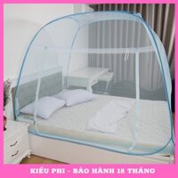 Màn chụp tự bung Kiều Phi - Mùng chụp tự bung cao cấp 1m6 1m8 1m2 2m2 đỉnh rộng