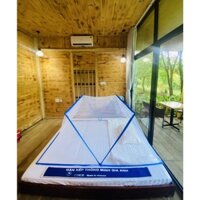 Màn Chụp Tự Bung - Mùng Ngủ Xếp Gọn - Mùng Chụp Tự Bung Người Lớn Chống Muỗi Thông Minh