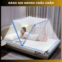 Màn Chụp Tự Bung Ngủ Thông Minh Gấp Gọn - Mùng Chụp khung xếp không cần khoan tường chống muỗi Kiều Phi