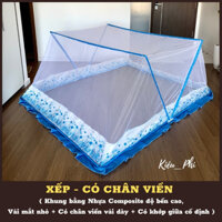 Màn chụp tự bung xếp 1m, 1m2, 1m4, 1m6, 1m8 - Mùng chụp gấp gọn chống muỗi cao cấp Kiều Phi