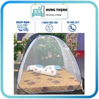 Màn chụp tự bung xếp gọn thông minh chống muỗi cao cấp cho người lớn 1m2 1m4 1m6 1m8 2m2 x 2m