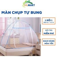 Màn Chụp Tự Bung,Mùng Chụp Tự Bung Gấp Gọn Thông Minh 1m6- 1m8-2m