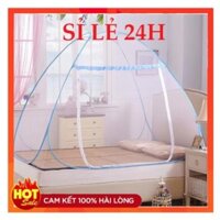 Màn Chụp Tự Động - Màn Tự Bung 1m2- 1m6- 1m8 - 2m2 x2m ( Xanh - Hồng )