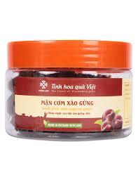 Mận cơm xào gừng Hồng Lam 200g