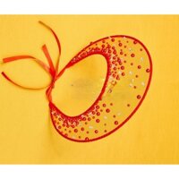 Mấn Đội Đầu Cô Dâu Đính Hạt Siêu Xinh_Mấn Trắng Đỏ Cho Cô Dâu