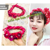 mấn đội đầu lụa gắn hoa, Ngọc cho mẹ và bé