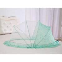 Màn gấp gọn Kiluta họa tiết xanh hồng