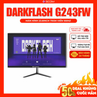 Màn hình 24 inch tràn viền Darkflash G243FW IPS 100Hz chân V văn phòng chơi game chống mỏi mắt