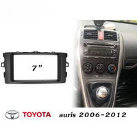 Màn hình 7 inch Xe dvd cd Khung vô tuyến phù hợp cho TOYOTA auris 2006-2012 dash Lắp đặt Viền Bộ vỏ Stereo trung tâm bảng giá đỡ