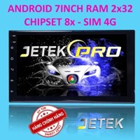 Màn hình android 7 inch, đầu oto 2 din chính hãng JETEK giá rẻ chất lượng cao - Hiếu Ô Tô