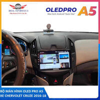 Màn hình android cho ô tô OLEDPRO A5,XE CHEVROLET2016-19.KÈM mặt dưỡng,jack zin.Ram 2G Rom 32G 8 nhân, có quạt tản nhiệt