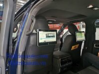 Màn hình android gối đầu xe Land cruiser