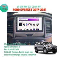 Màn hình Android OLED C2 theo xe FORD  RANGER XLS,XLT,WILLTRACK,EVERET 2017-2019 CB 9 inch Ram 2G Rom 32G Tặng VIETMAPS1