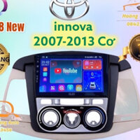 Màn hình android OLED C8 New - OLEDPRO X4 theo xe innova 2007 - 2013 ĐH cơ  kèm dưỡng và jack nguồn zin theo xe ..