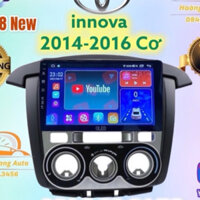 Màn hình android OLED C8 New - OLEDPRO X4 theo xe innova 2014 - 2016 ĐH cơ + tự động kèm jack nguồn zin theo xe ....