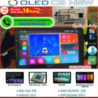 Màn hình android OLED C8 New theo xe Ertiga + XL7 2019- 2021 kèm dưỡng và jack zin