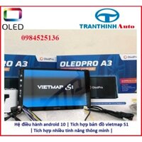 Màn Hình Android OLEDPRO A3 (Ram2+Rom32G+Chip8x )-Màn Hình 9inch Cho Ô Tô - Chạy Sim 4G, Phát WiFi,Màn hình Android oto