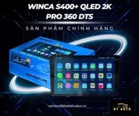 Màn Hình Android S400+ QLED 2K DTS PRO 360 Chíp Âm Thanh Đỉnh Nhất Thị Trường Lắp Trên Toyota Camry 2.5Q 2021