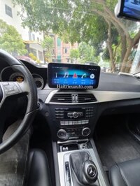 Màn hình android theo xe Mercedes C200 2014