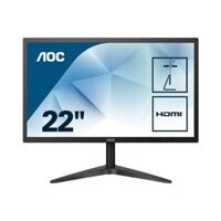 Màn hình AOC 22B1HS/74 (21.5inch/FHD/IPS/VGA+HDMI/250nits/60Hz/5ms/HDMI+VGA)) (21.5 inch, Full HD (1920x1080), Màn Hình Aoc)