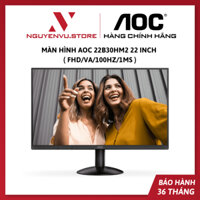 Màn hình AOC 22B30HM2 22 inch ( FHD/VA/100Hz/1ms ) - Hàng Chính Hãng