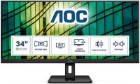 Màn hình AOC Q34E2A/74 (34inch/UWHD/IPS/75Hz/4ms/300nits/HDMI+DP/Loa) (34 inch, Màn Hình Aoc)