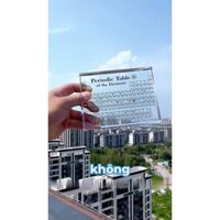 Màn hình bảng tuần hóa học hoàn thực tế, chứa 85 nguyên tố ổn định hcm