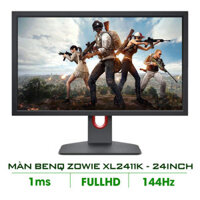 Màn hình BenQ Zowie XL2411K (24inch/FHD/TN/144Hz/1ms/320nits/HDMI+DP+Audio/DyAc)