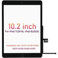 Màn Hình Cảm Ứng Lcd Bằng Kính Thay Thế Chuyên Dụng Cho iPad 7 2019 A2197 A2198 iPad 8 2020 A2428 A2429 A2430 10.2 "