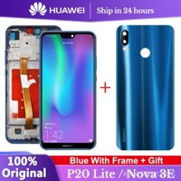 Màn Hình Cảm Ứng Lcd Kèm Vỏ Pin Thay Thế Chuyên Dụng Cho HUAWEI p20 lite HUAWEI P20lite / nova 3e