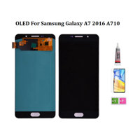 Màn Hình Cảm Ứng  OLED Cho Samsung Galaxy A7 2016 A710 A710F